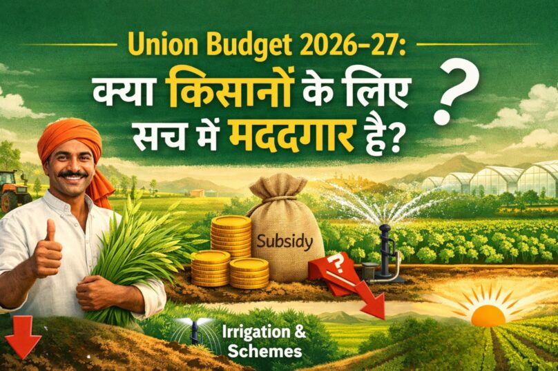 Union Budget 2026–27 क्या किसानों के लिए सच में मददगार है