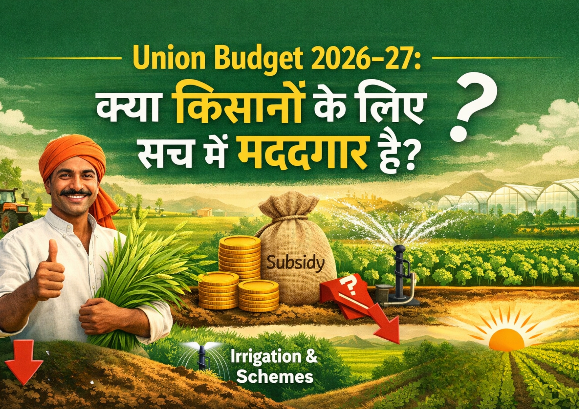 Union Budget 2026–27: क्या किसानों के लिए सच में मददगार है?